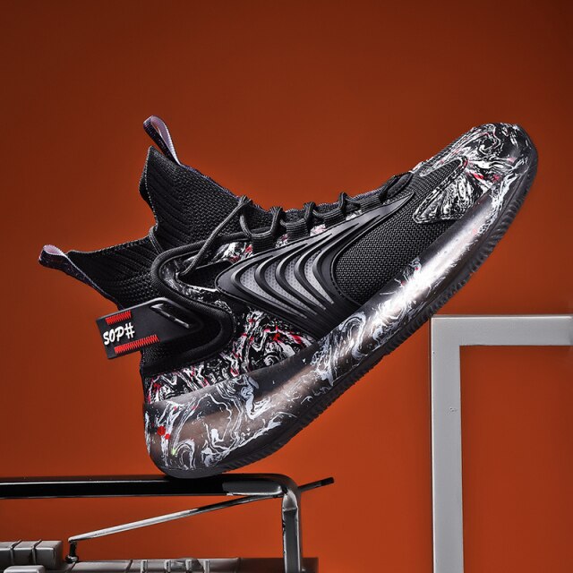 男性用ファッションスニーカーランニングシューズ