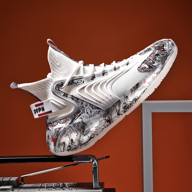 男性用ファッションスニーカーランニングシューズ