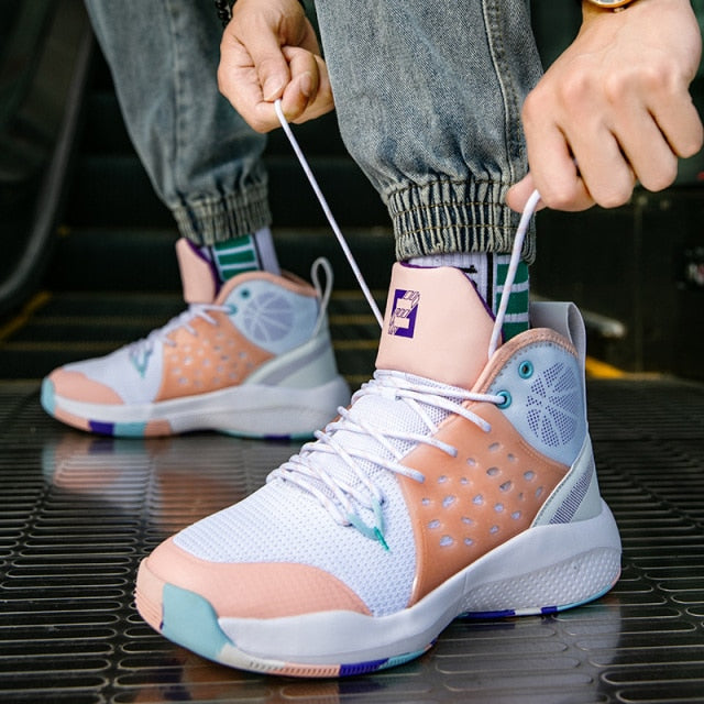 Men's Cool Tech Colorful Basketball Shoe