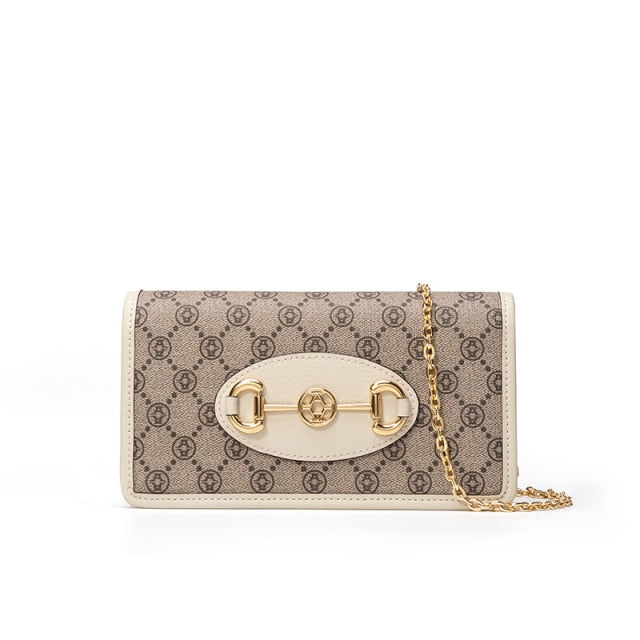 レトロな老眼の女性用バッグ ワイルドショルダーメッセンジャーエンベロープバッグ