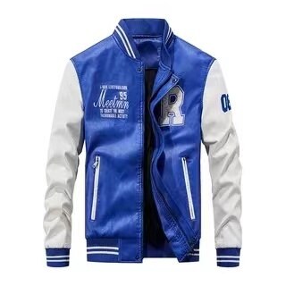 Men Slim Fit  Stand Collar  Coat