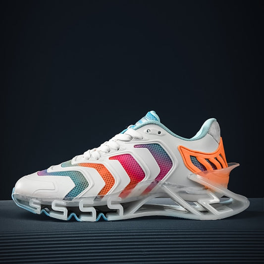 メンズ コンフォートスニーカー 通気性のあるシューズ