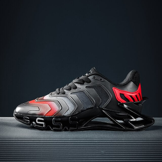 メンズ コンフォートスニーカー 通気性のあるシューズ