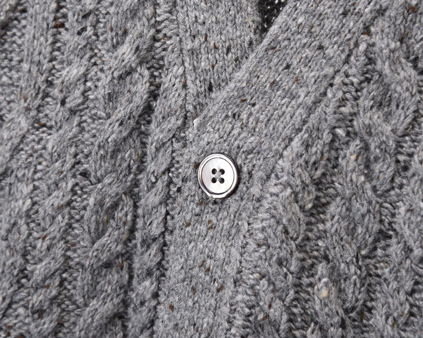 Men Cardigan Wool Casual Sweater