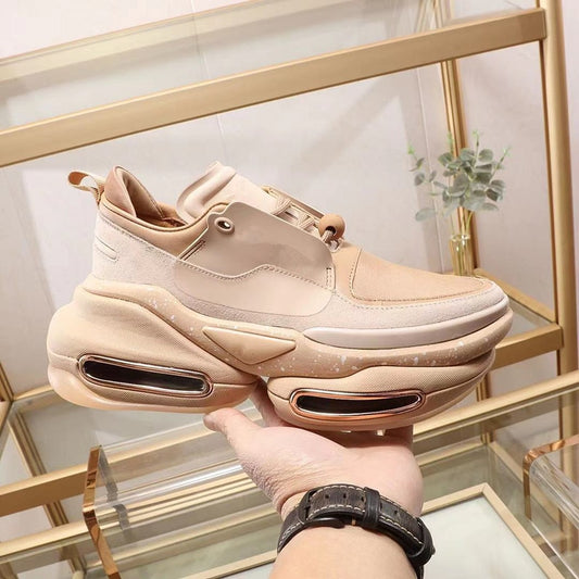 women's high quality leisure shoes  thick soled