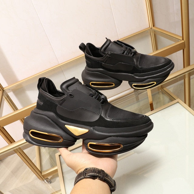 women's high quality leisure shoes  thick soled