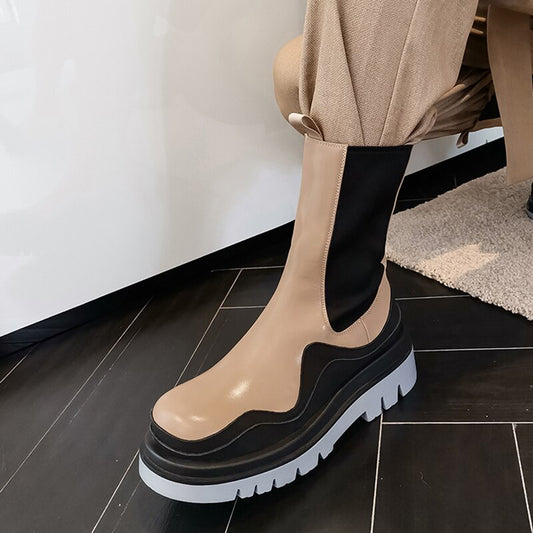 Women's Winter High Boots Cossacks