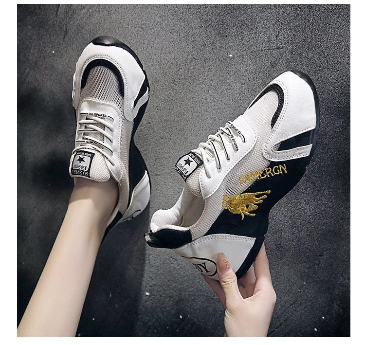 Casual Breathable Sneakers Female