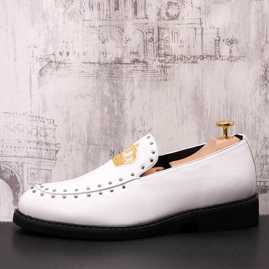 Men Rivet Oxfords Casual Shoes