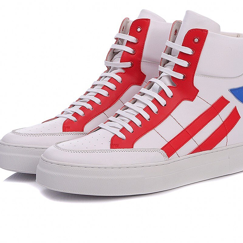 メンズ 厚底 身長アップ レースアップ 牛革 アクティブシューズ