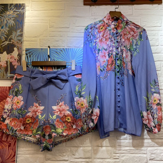 Women's Trouser Suits Bohemian set