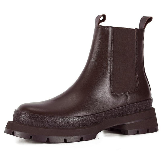 レディース本革チェルシーブーツ