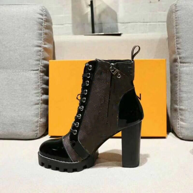 Pocket Buckle Strap Motorcycle Boots