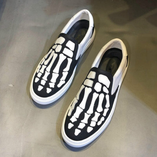 メンズカジュアルシューズ パンクスタイルローファー