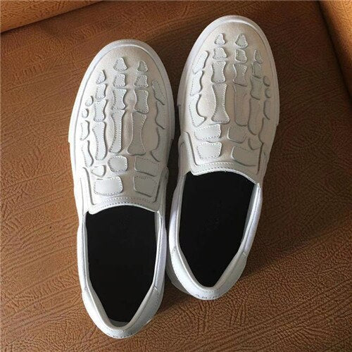 Mens Casual Shoes Punk Style Loafers