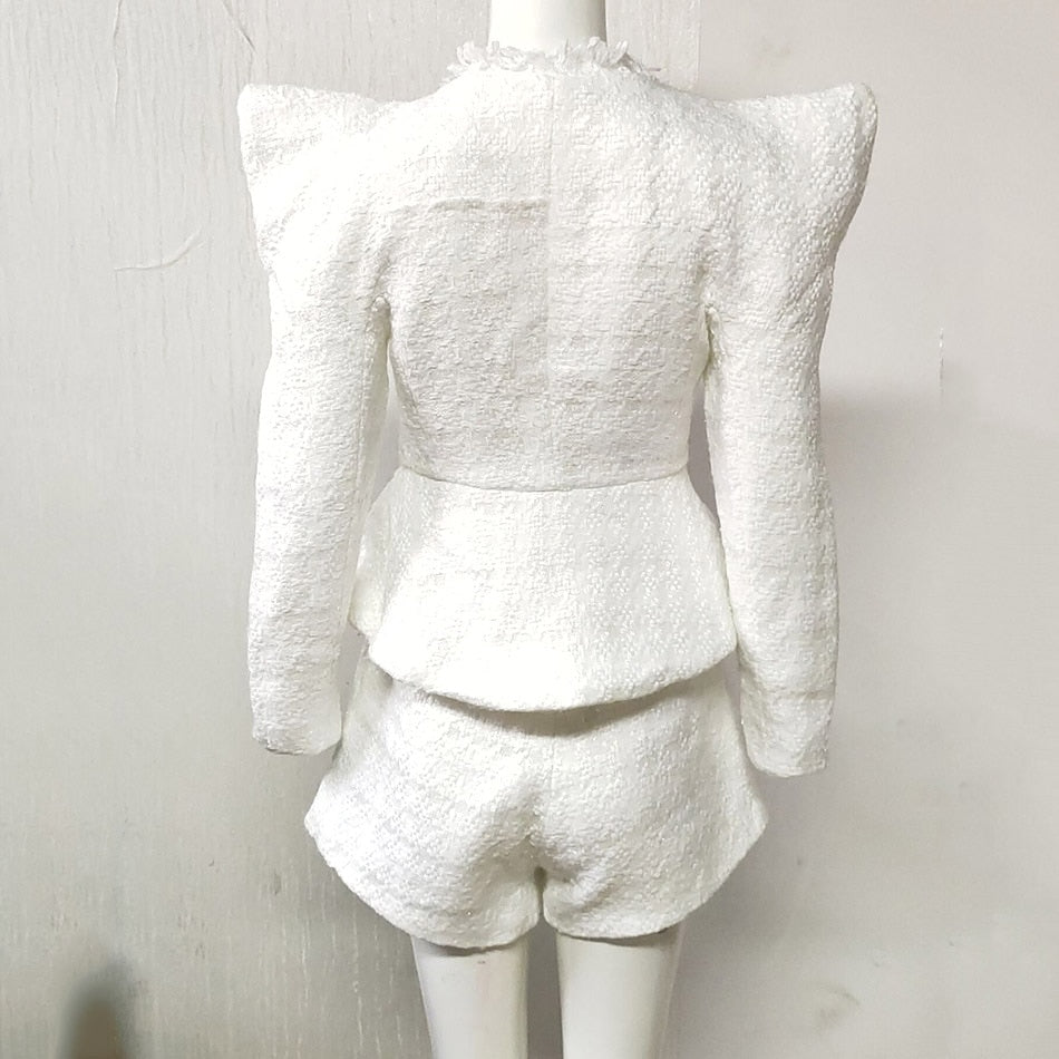 ツーピースセット セクシーなジャケットとパンツ クラブパーティーセット