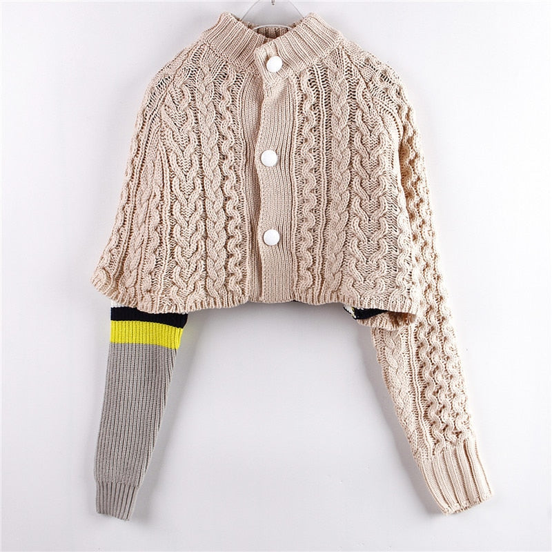 2ピースニットプルオーバーセーター