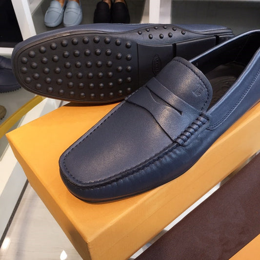 軽量高級デザイナーレザービジネスカジュアルシューズ