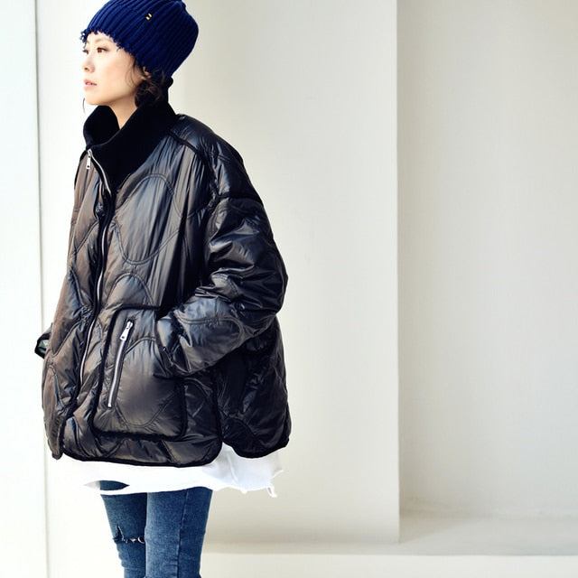 Big pocket asymmetrical loose joker