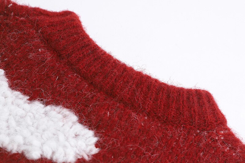 New Round Neck Long Sleeve Knitting Sweater