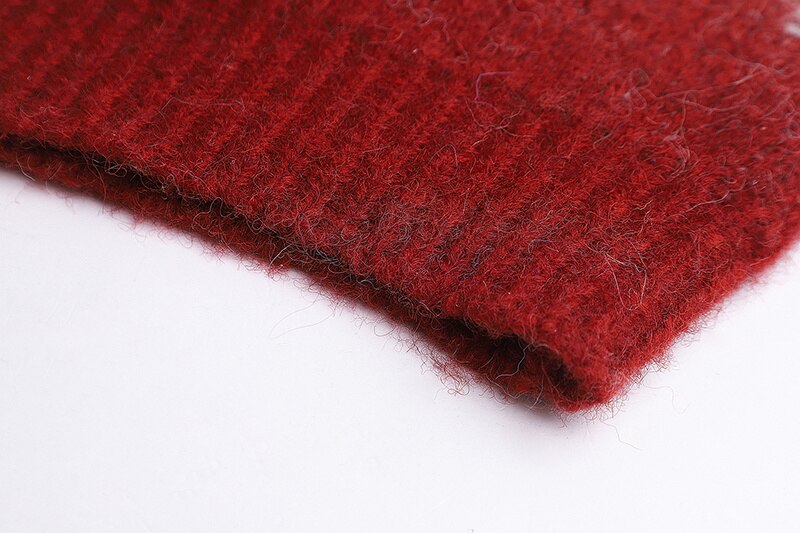 New Round Neck Long Sleeve Knitting Sweater