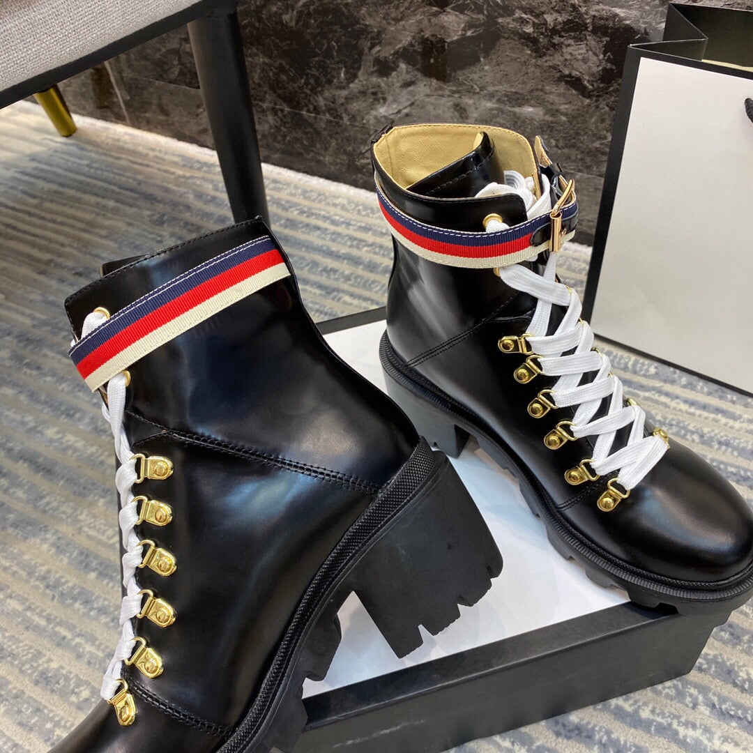 Women Ankle Genuine Leather Boots