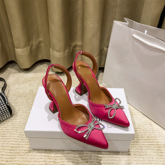 women's shoes bow rhinestone sandals