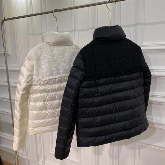 女性用軽くて暖かいダウンジャケット