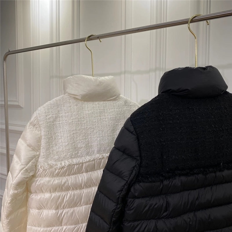 女性用軽くて暖かいダウンジャケット