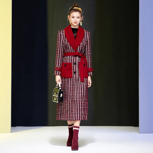 Casual Vintage Elegant Long Women'S Windbreaker