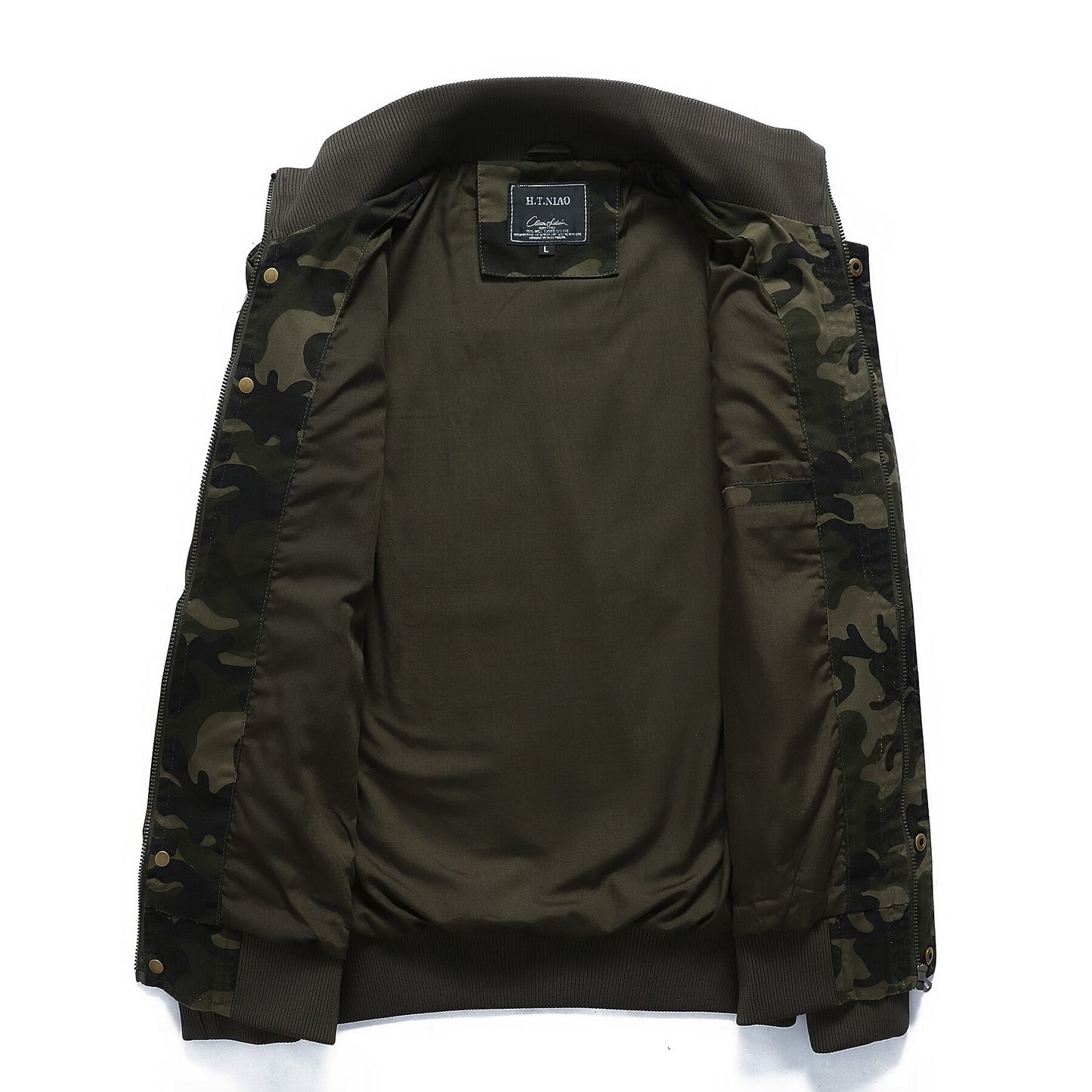 Men  Cotton Camouflage Military Jacket