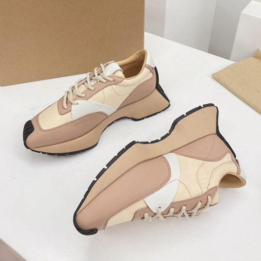 Women Sneakers Mixed Color Breathable