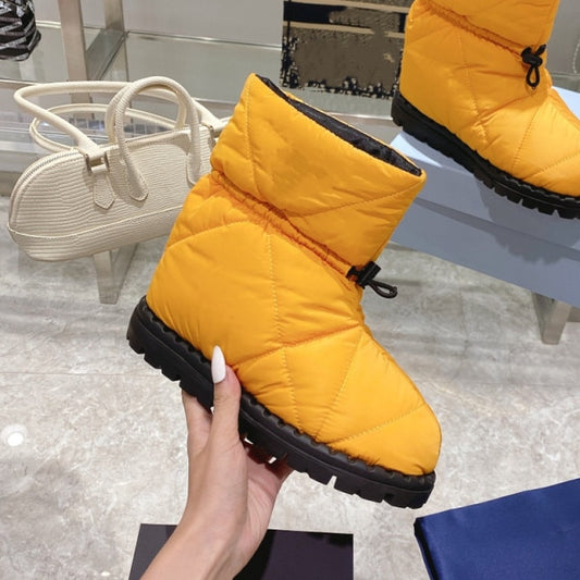 Women Warm Leisure Shoes Round Toe