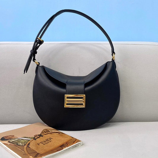 Ladies Top Handmade Cowhide Casual Underarm Bag