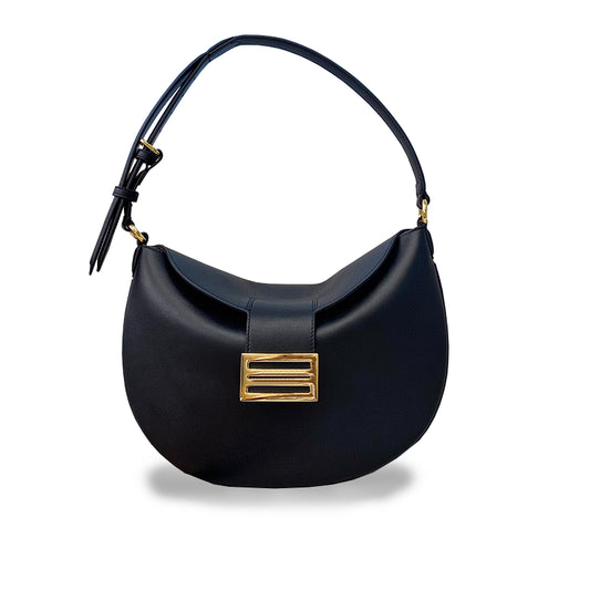 Ladies Top Handmade Cowhide Casual Underarm Bag