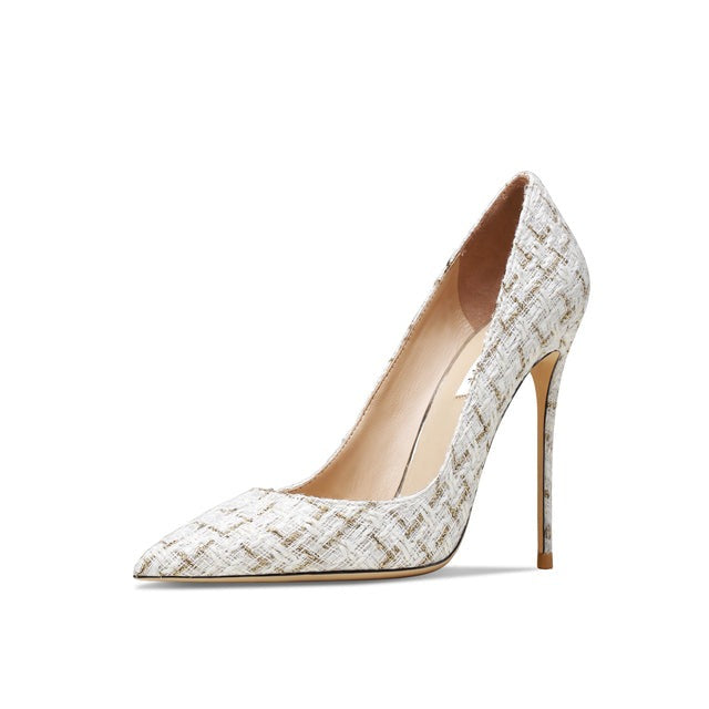 High Heels Stiletto Weave Women Shoes
