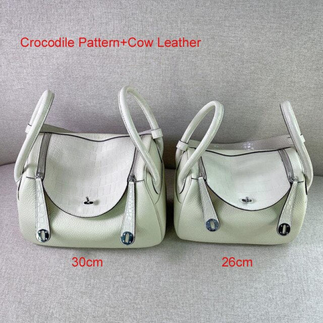 Real Cow Leather Fashion Ladies Tote Bags