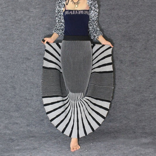 Slim Thick Knitted Winter Skirts For Women