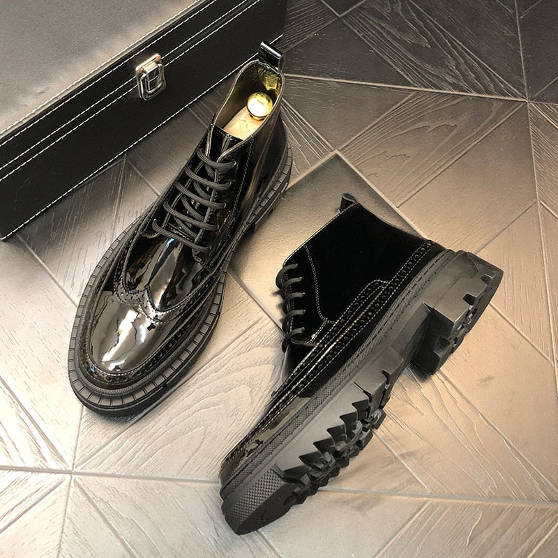 メンズ レジャー パーティー 宴会 ドレス アンクルブーツ