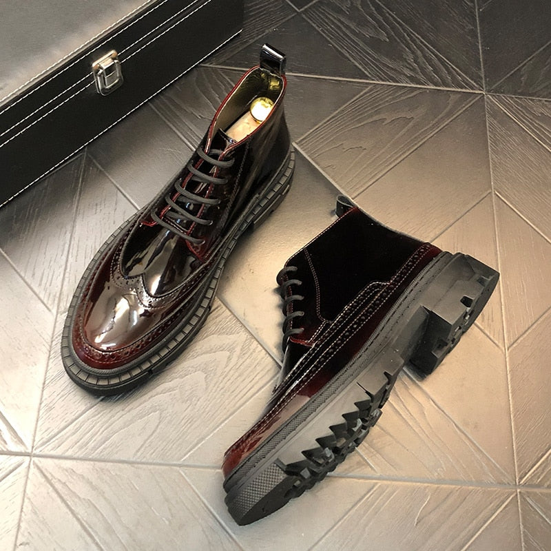 メンズ レジャー パーティー 宴会 ドレス アンクルブーツ