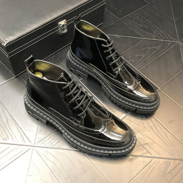 メンズ レジャー パーティー 宴会 ドレス アンクルブーツ