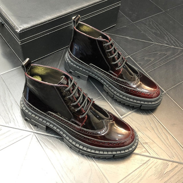 メンズ レジャー パーティー 宴会 ドレス アンクルブーツ