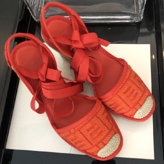 Weaving Women Shoes Summer Ladies Sandals