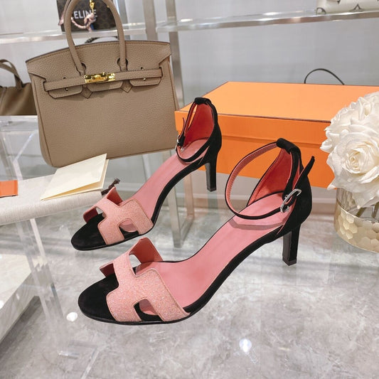 Ladies Shoes Open-Toes Buckle Strap Sandals