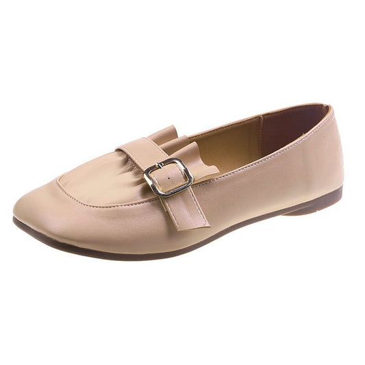 women's single shoes Mary Jane shoes loose Loafer