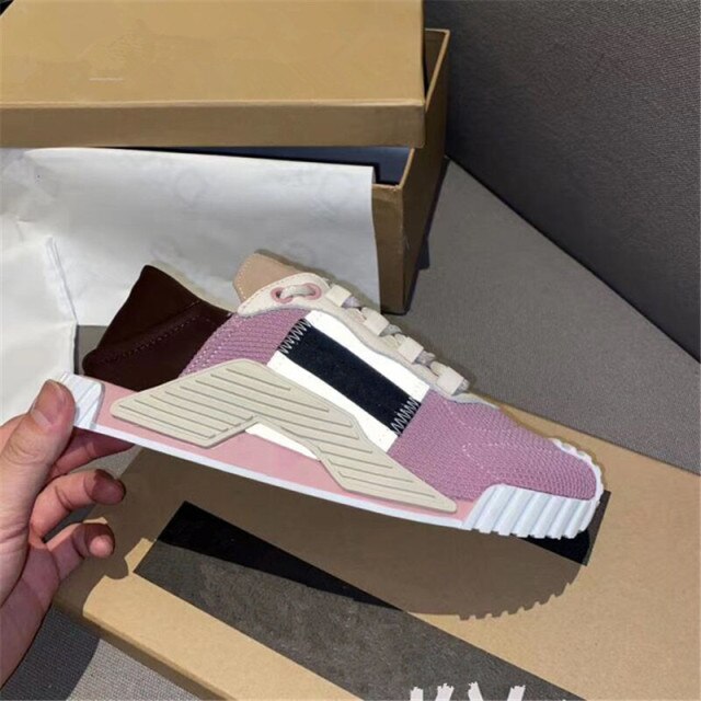 Women's Sneakers Mixed Colors Green Rome Low Heel