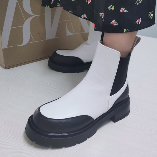 レディースインズショートブーツカジュアルフットウェア