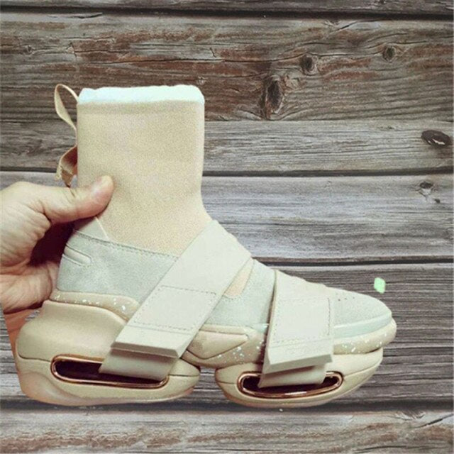 レディースファッションソックスシューズウールブーツ