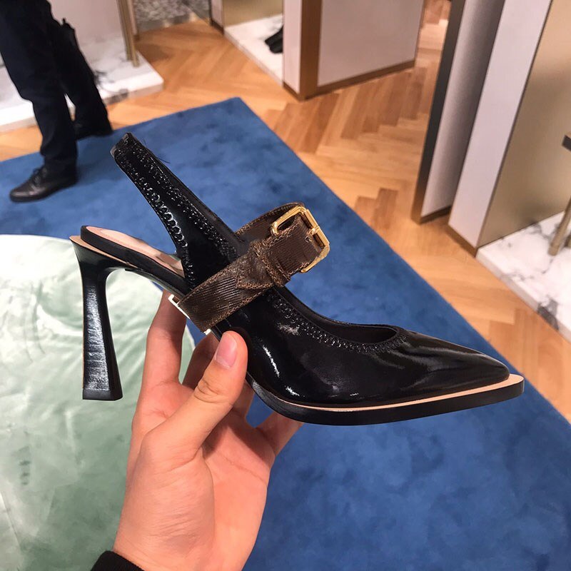 New Pointed Toe Pumps Woman Thin High Heels