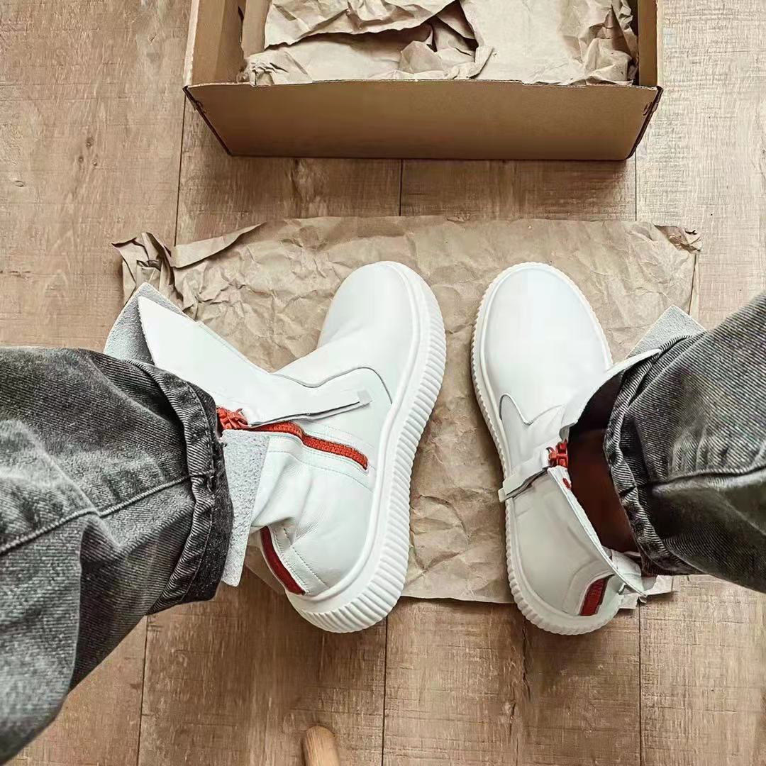 ヒップホップ ショートブーツ 個性的 フリンジ 女性